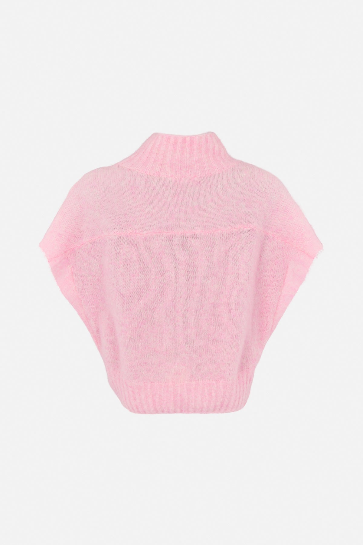 Asna - Superlight knit tunic top I Rose 5 - Rabens Saloner