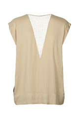Rosalyn - Funnel web blouse I Sand    4 - Rabens Saloner