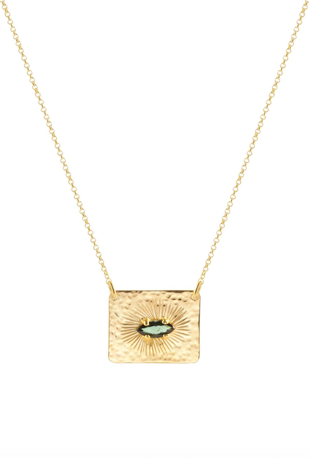 Nafsu - Escapulario necklace I Dark stone Dark stone 1 - Rabens Saloner