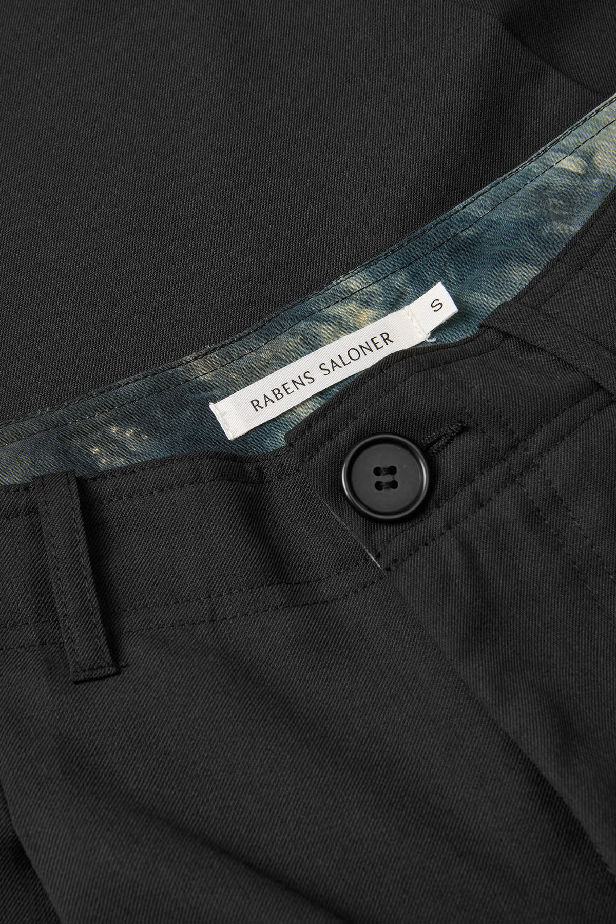 Thalia - Smooth tailoring pants I Black 7 - Rabens Saloner