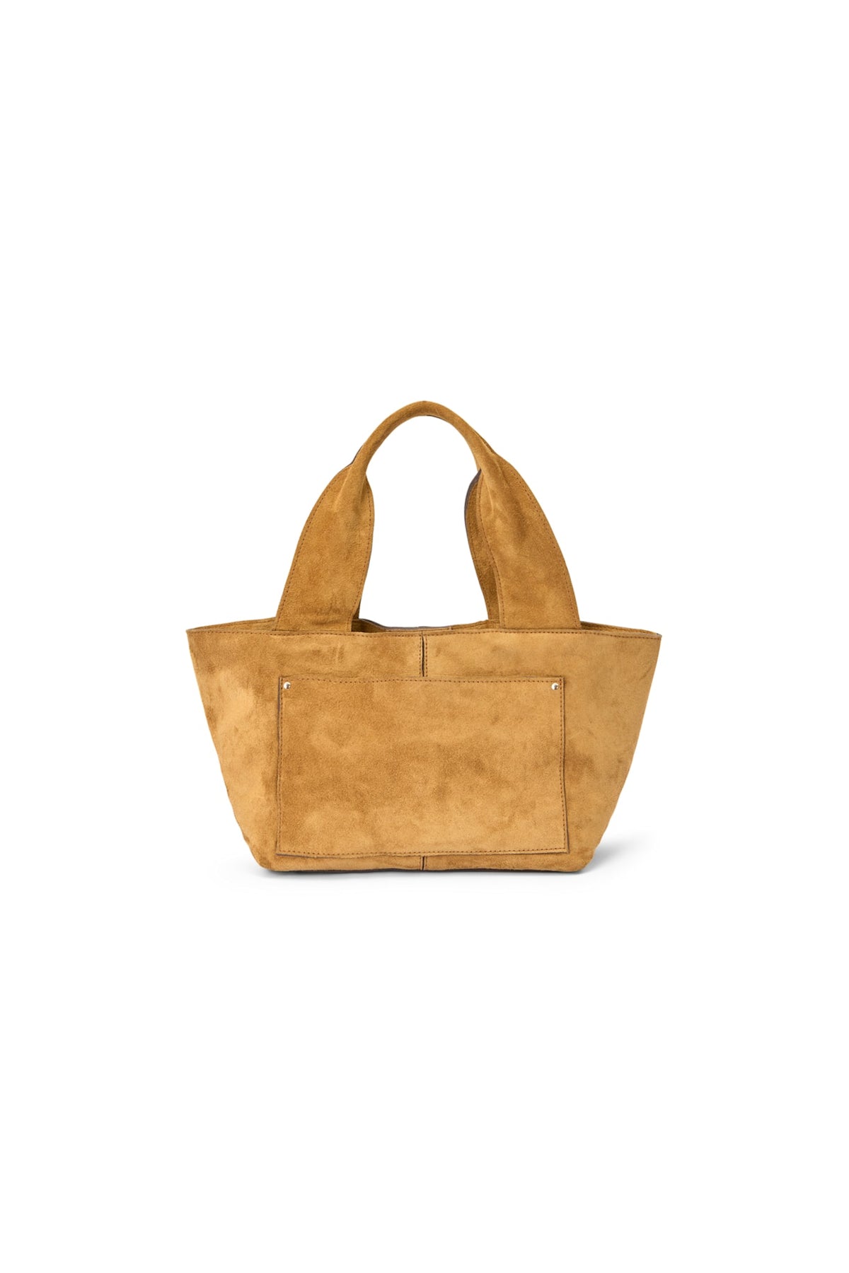 Shalom - Heavy suede mini bag I Whiskey Whiskey O/S 10 - Rabens Saloner