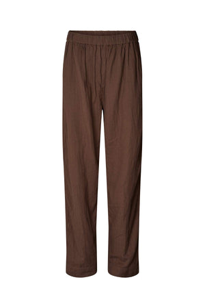 Bether - Cotton dbl comfy pant I Chocolate Chocolate XS  1 - Rabens Saloner