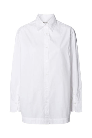 Babara - Monogram shirt I White