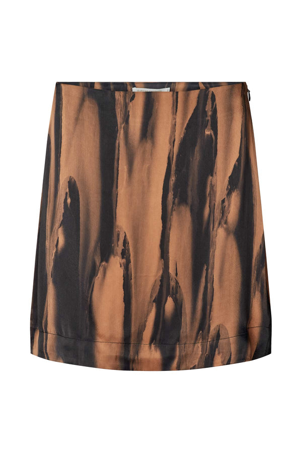 Azalea - Mottled short skirt I Latte combo