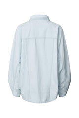 Jeja - Denim light shirt jacket I Light wash denim    8 - Rabens Saloner