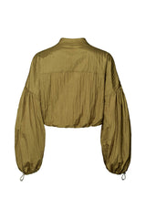 Isobel - Parachute cropped jacket I Army    4 - Rabens Saloner