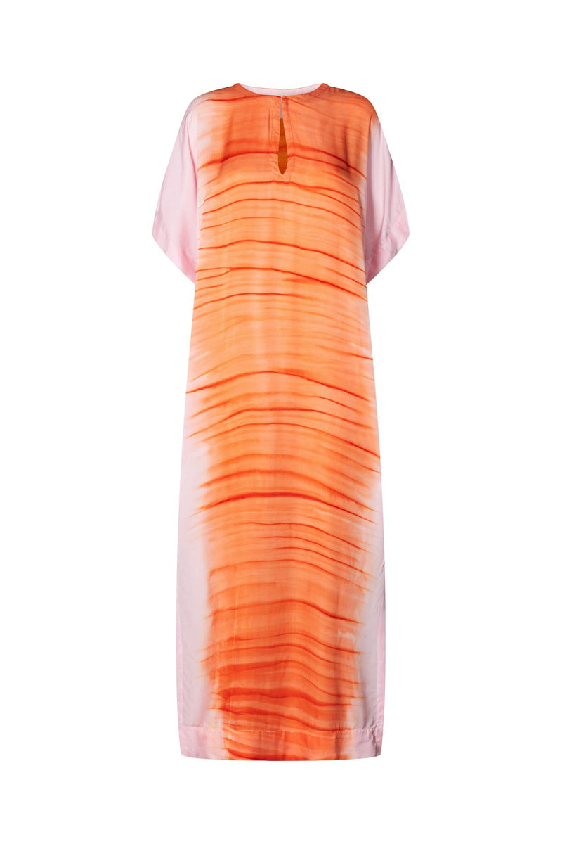 Maha - Tidal colomn dress I Orange combo Orange combo M  3 - Rabens Saloner