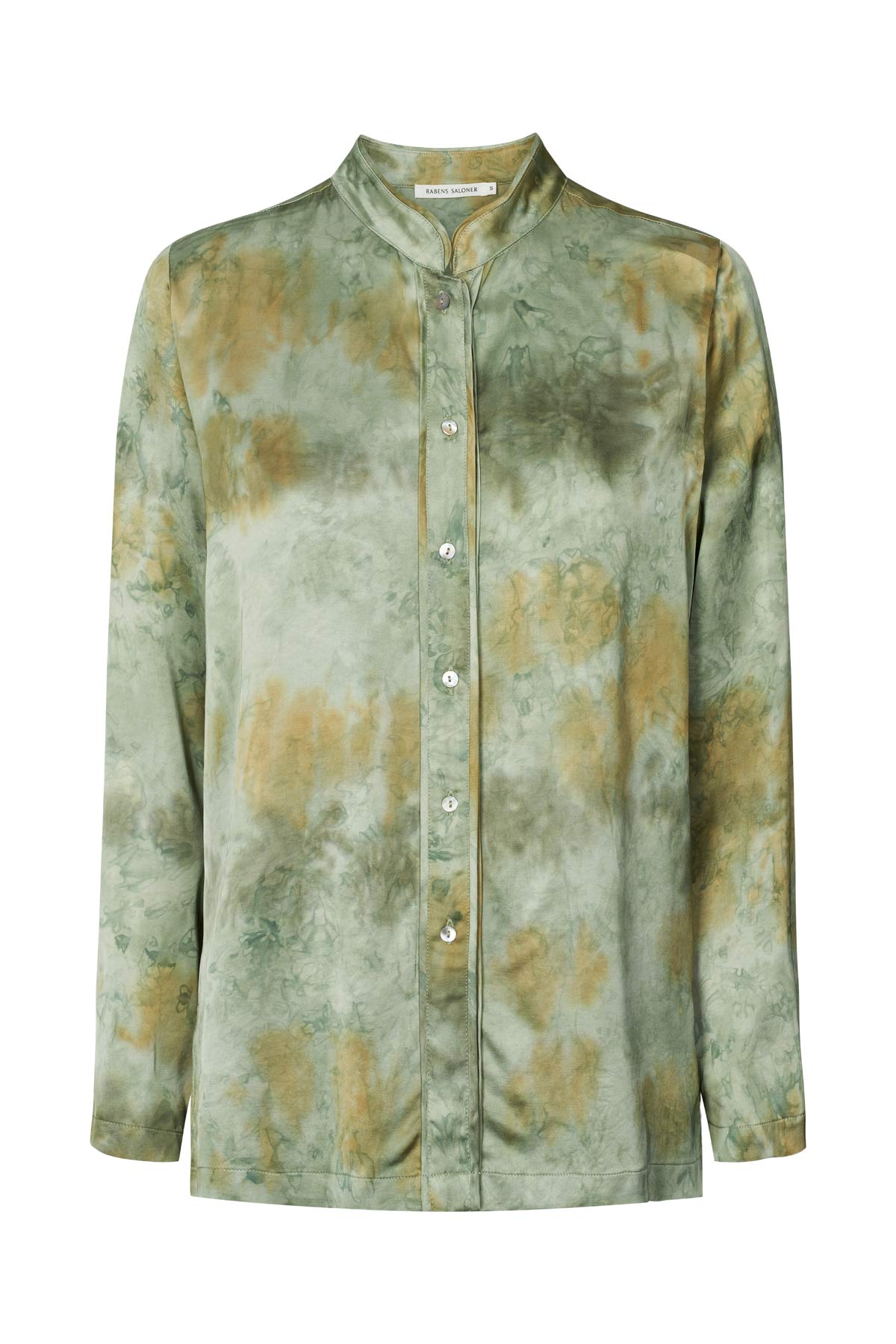 Isabelle - Mixture shirt jacket I Seaweed combo Seaweed combo XS 3 - Rabens Saloner