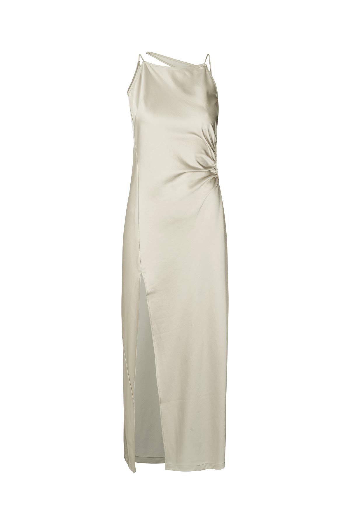 Pandora - Techno drape fitted dress I Oyster Oyster XS 1 - Rabens Saloner