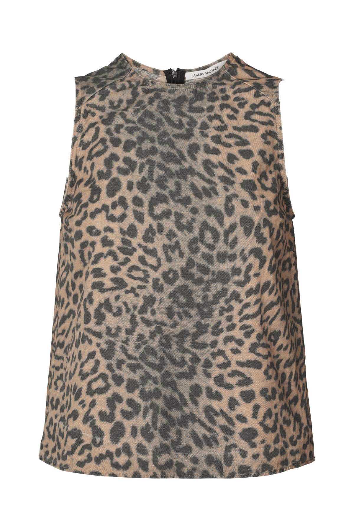 Piper - Leopard print tank top I Leopard Leopard XS 3 - Rabens Saloner