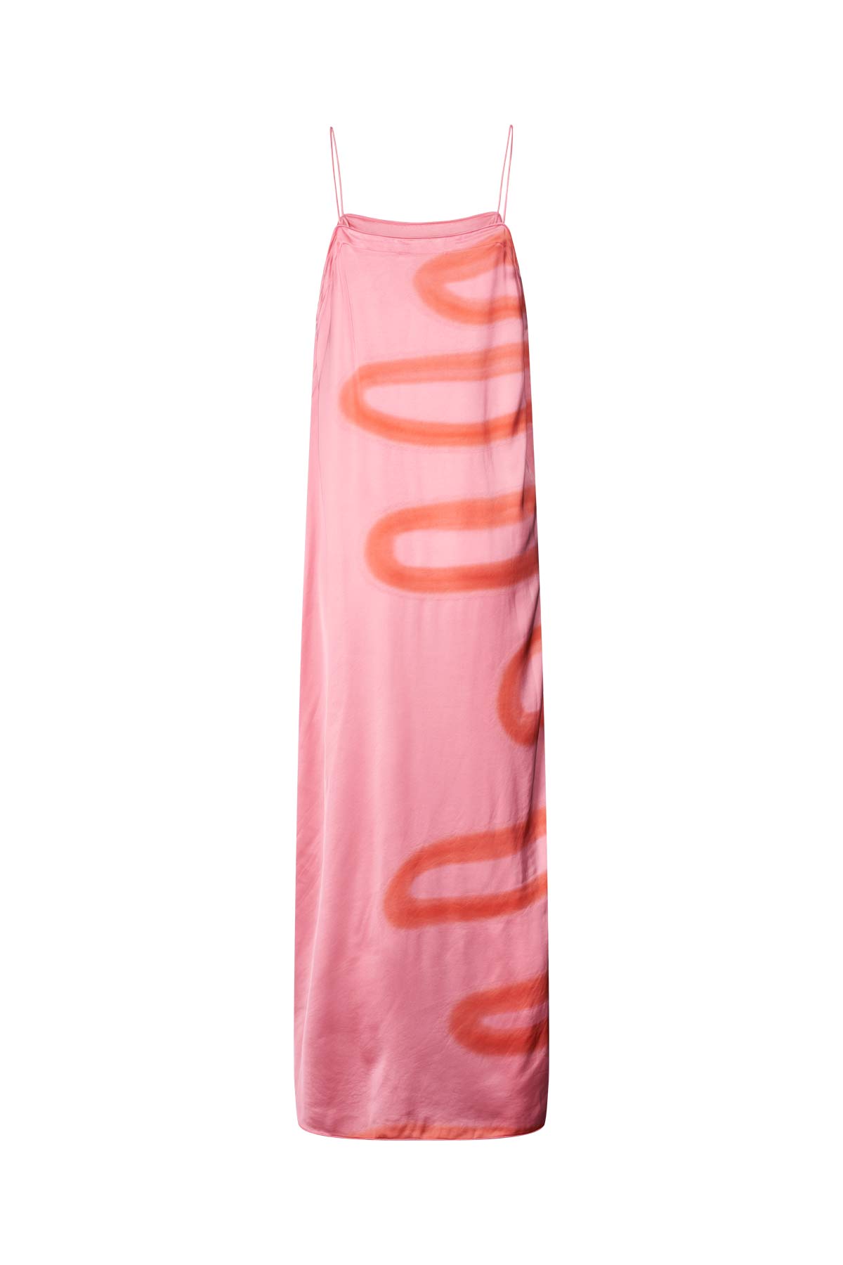 Laurette - Fluid camisole dress I Flamingo combo 4 - Rabens Saloner