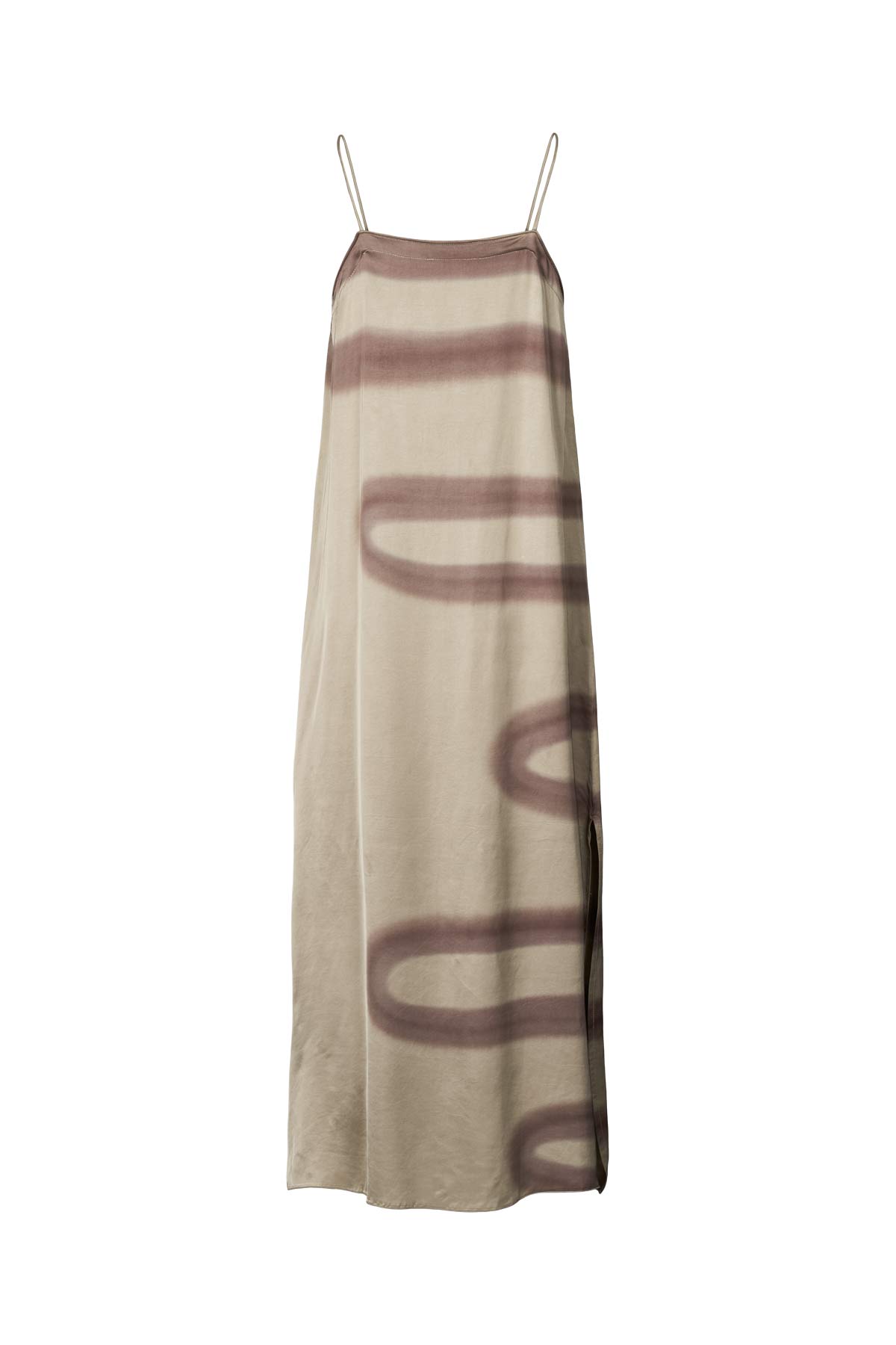 Laurette - Fluid camisole dress I Ash combo 2 - Rabens Saloner