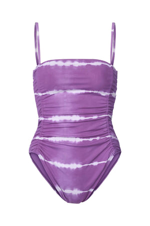 Sali - Ripples swimsuit I Purple combo Purple combo XS 1 - Rabens Saloner