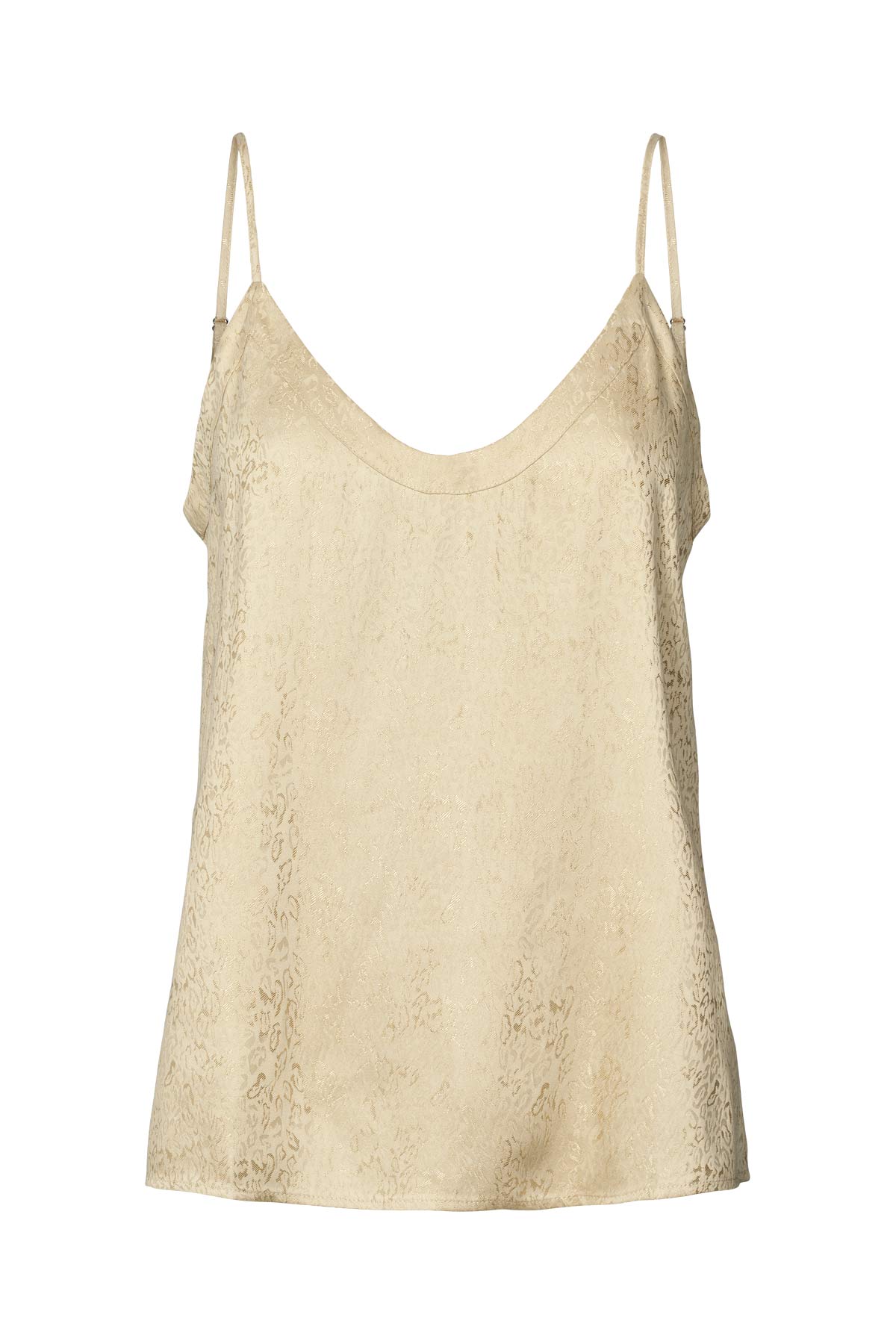 Glæde - Cluster jacquard camisole top I Fiber Fiber XS 3 - Rabens Saloner