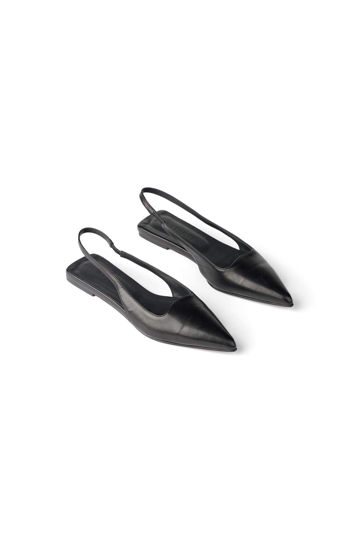Acacie - Pointy slingback I Black Black 36 4 - Rabens Saloner