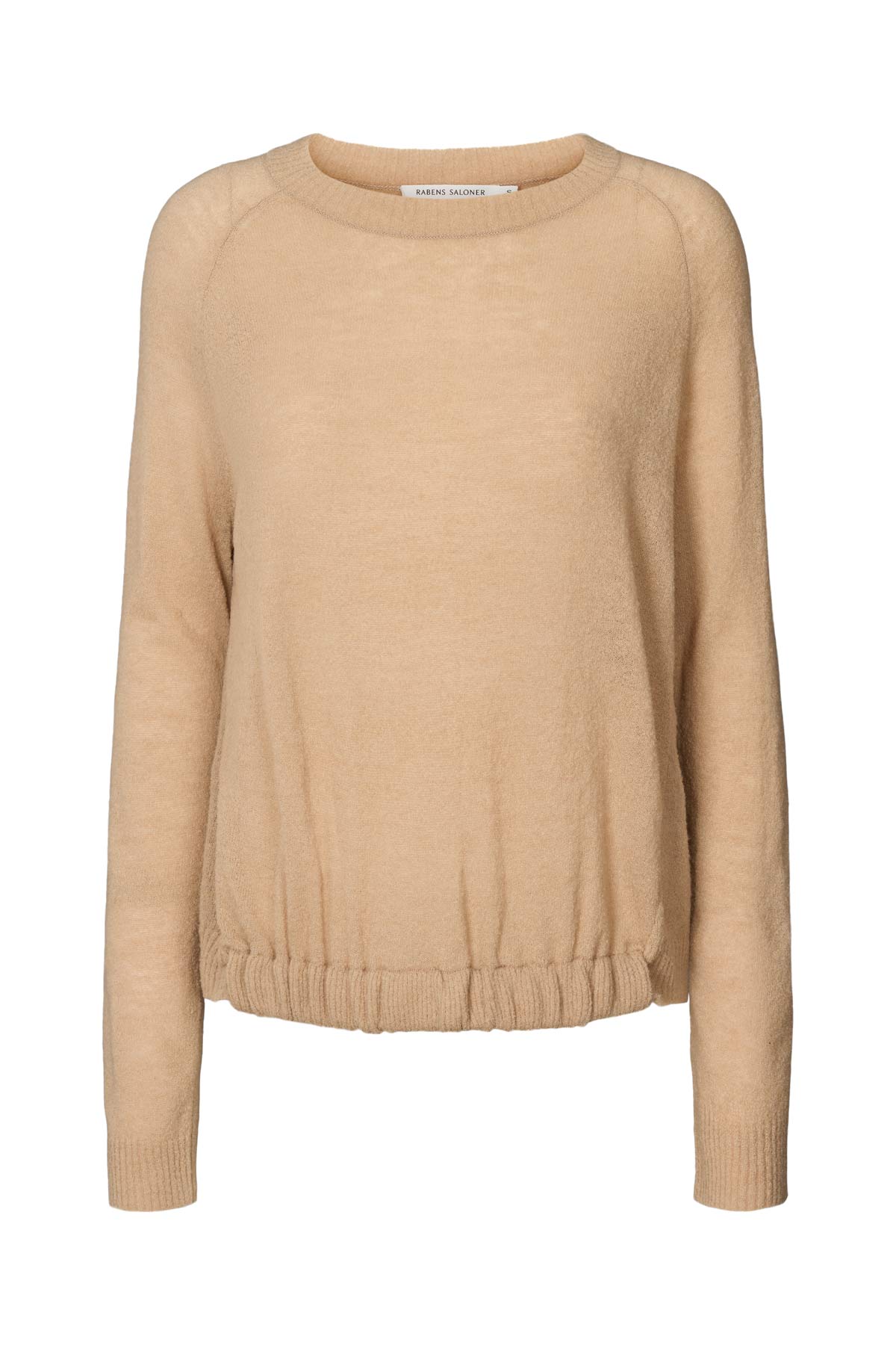 Engel - Airy boxy sweater I Sand Sand XS 1 - Rabens Saloner