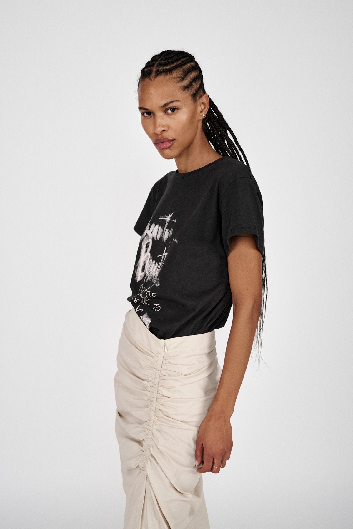 Filza - Papery skirt I Black 5 - Rabens Saloner