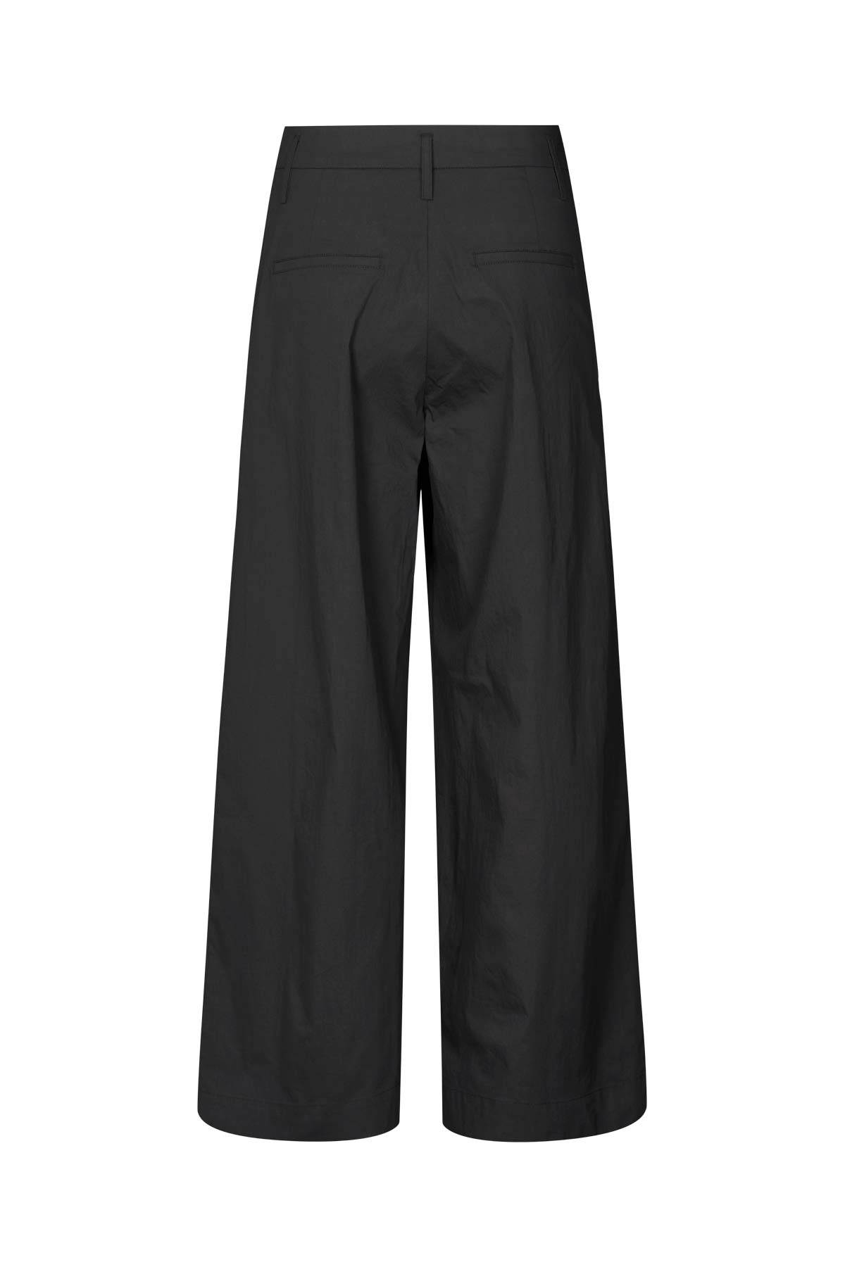 Enel - Papery parallel pants I Black 3 - Rabens Saloner