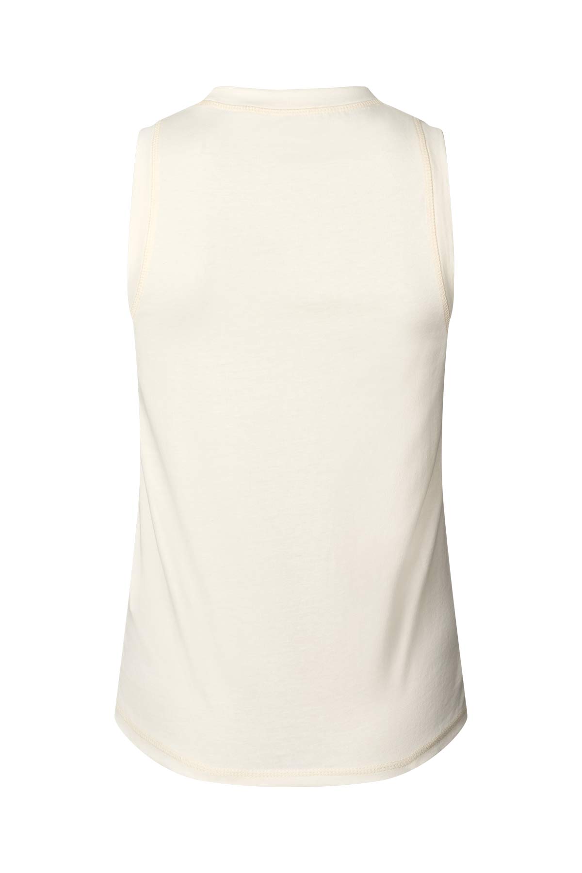 Johnny - Pima jersey tank top I Chalk 5 - Rabens Saloner