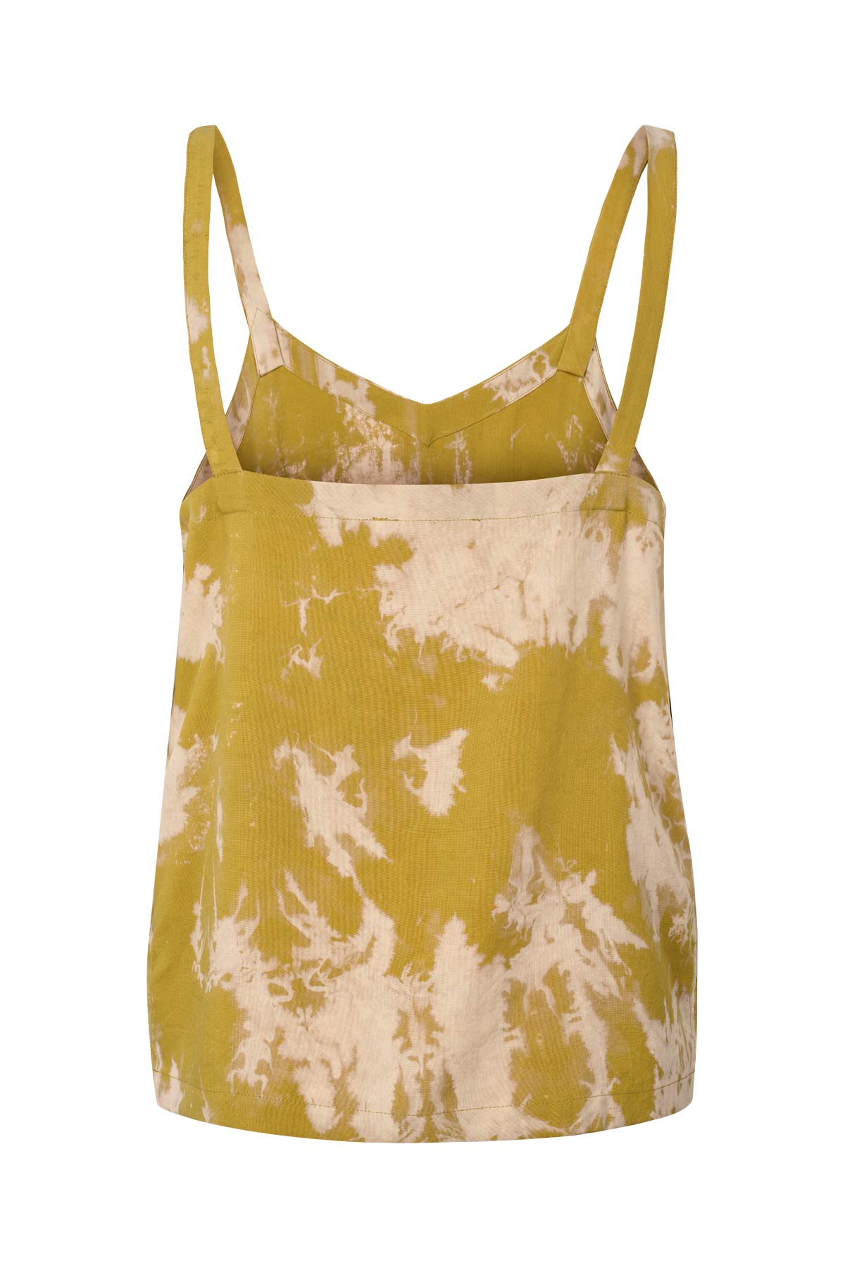 Maisa - Misty camisole top I Golden mustard combo 6 - Rabens Saloner