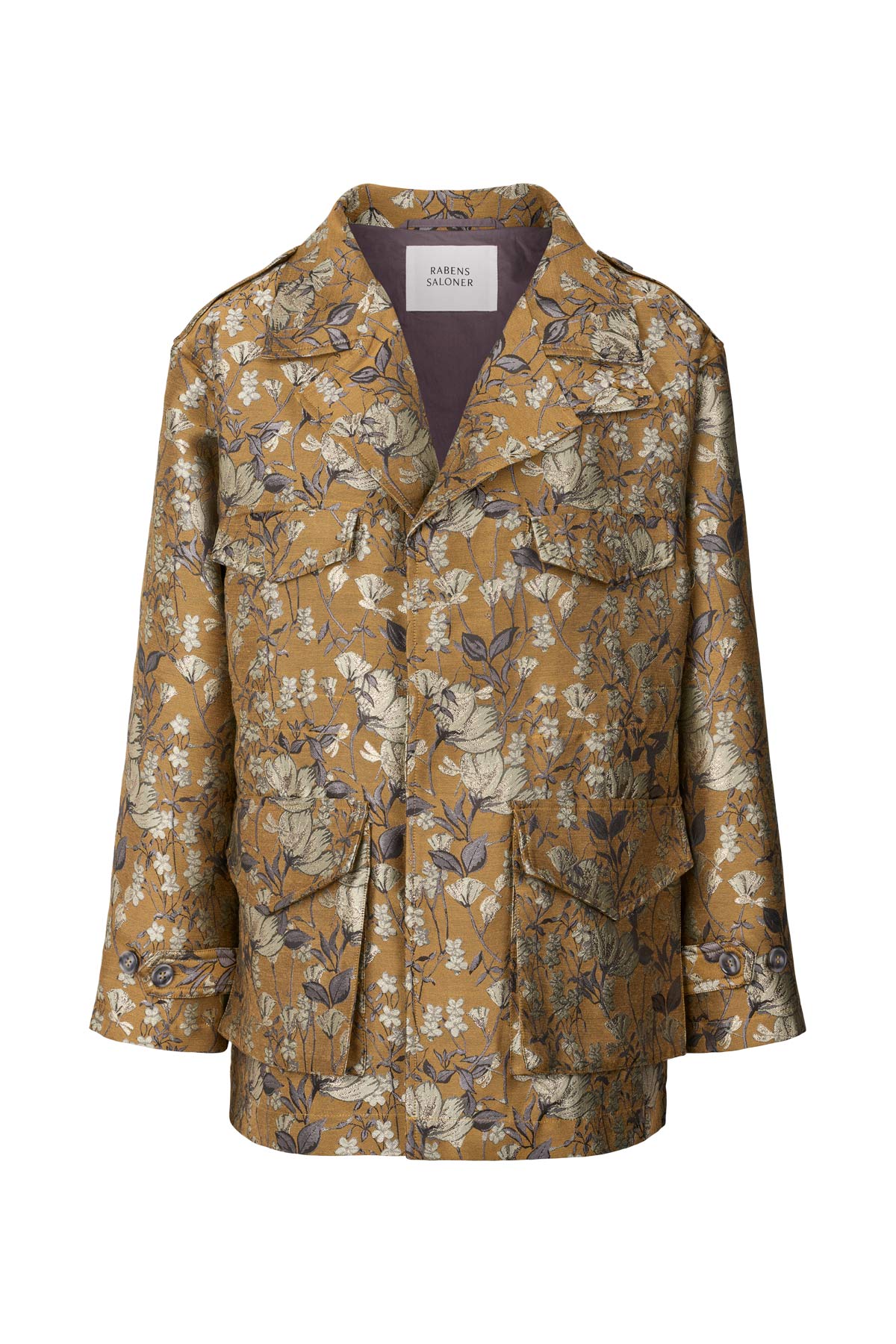 Feodora - Ottoman jacquard jacket I Golden combo Golden combo XS/S 6 - Rabens Saloner