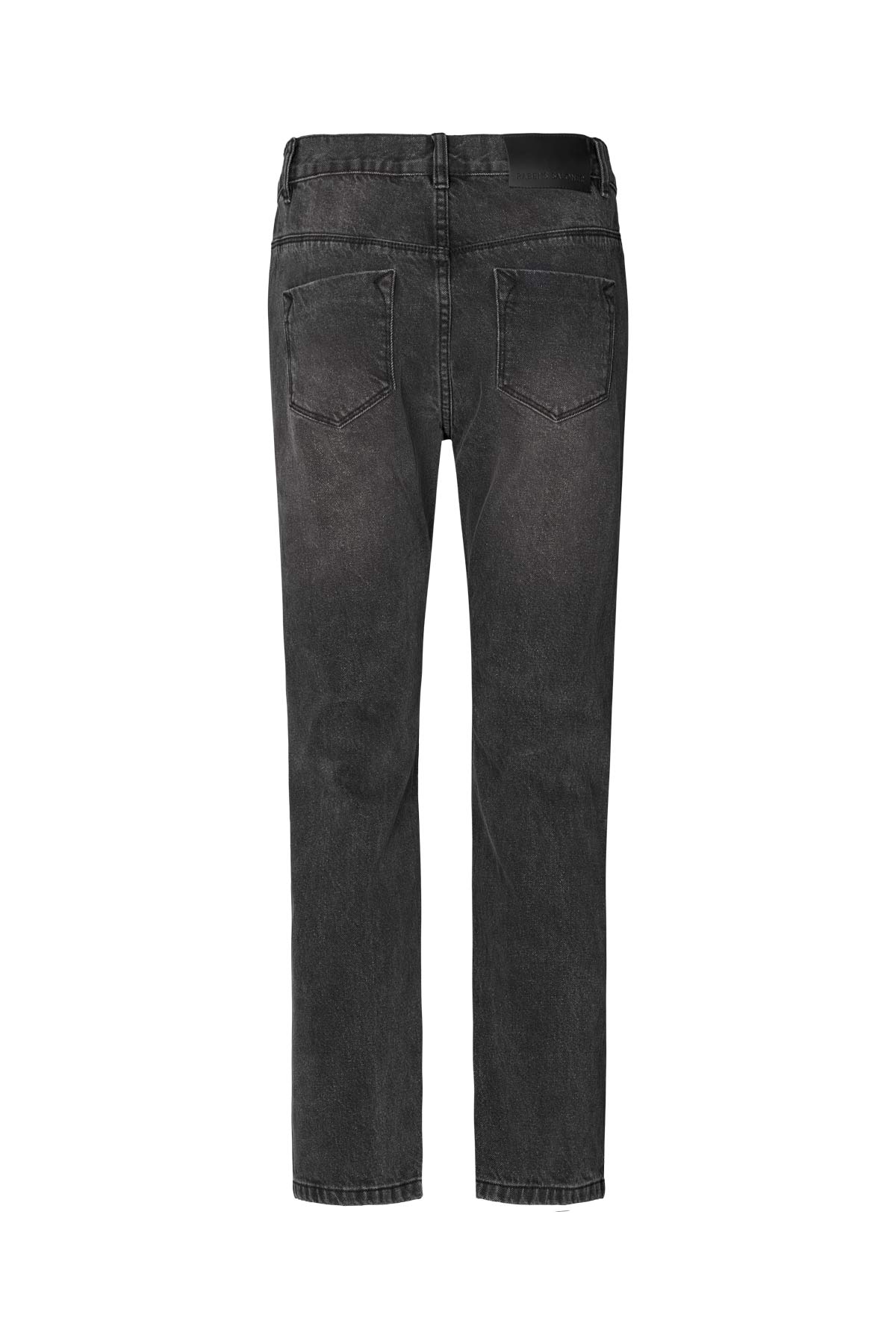Fine - Denim black cropped pants I Washed black denim 4 - Rabens Saloner