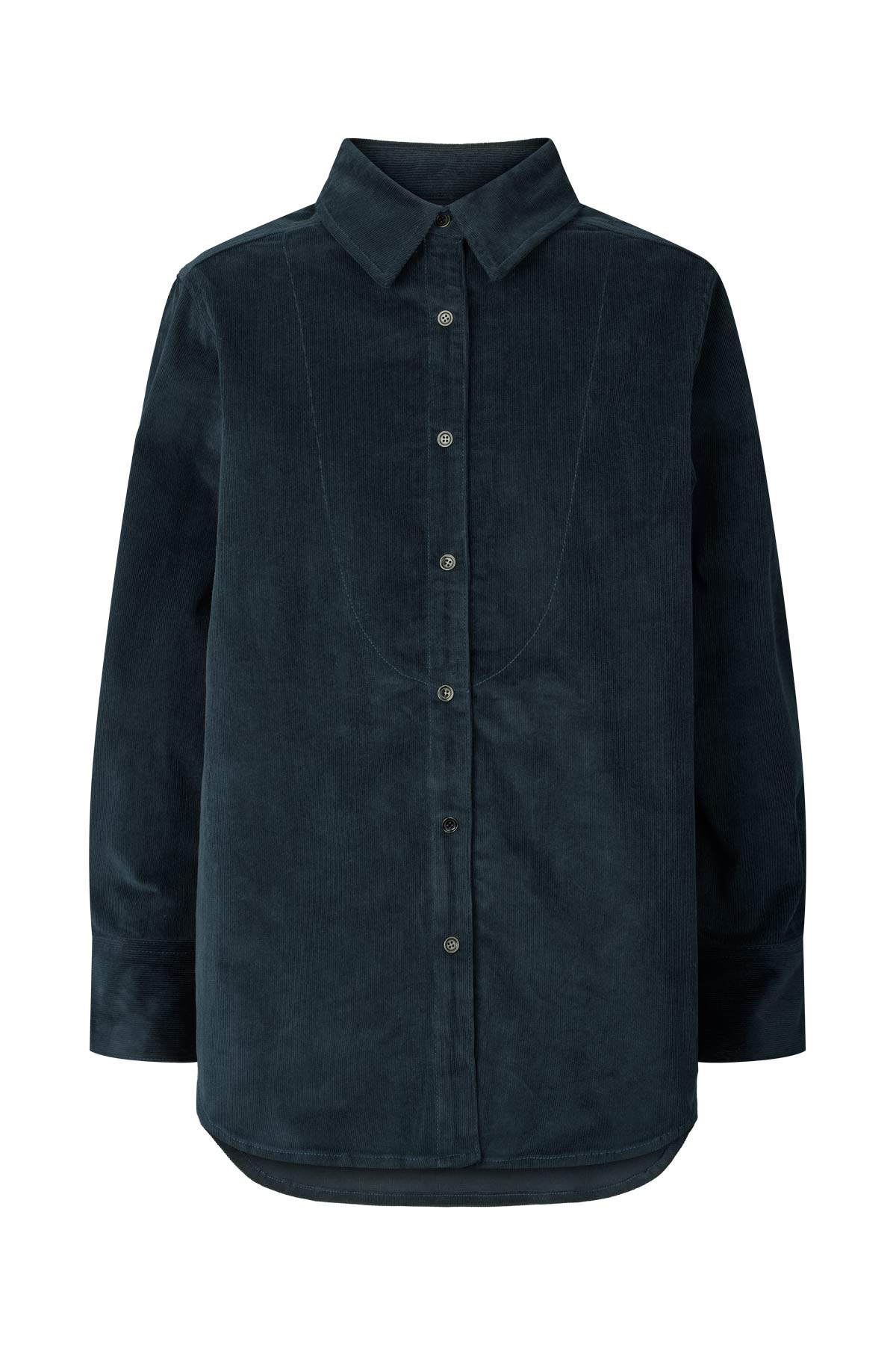 Paia - Baby corduroy shirt I Navy Navy XS 3 - Rabens Saloner