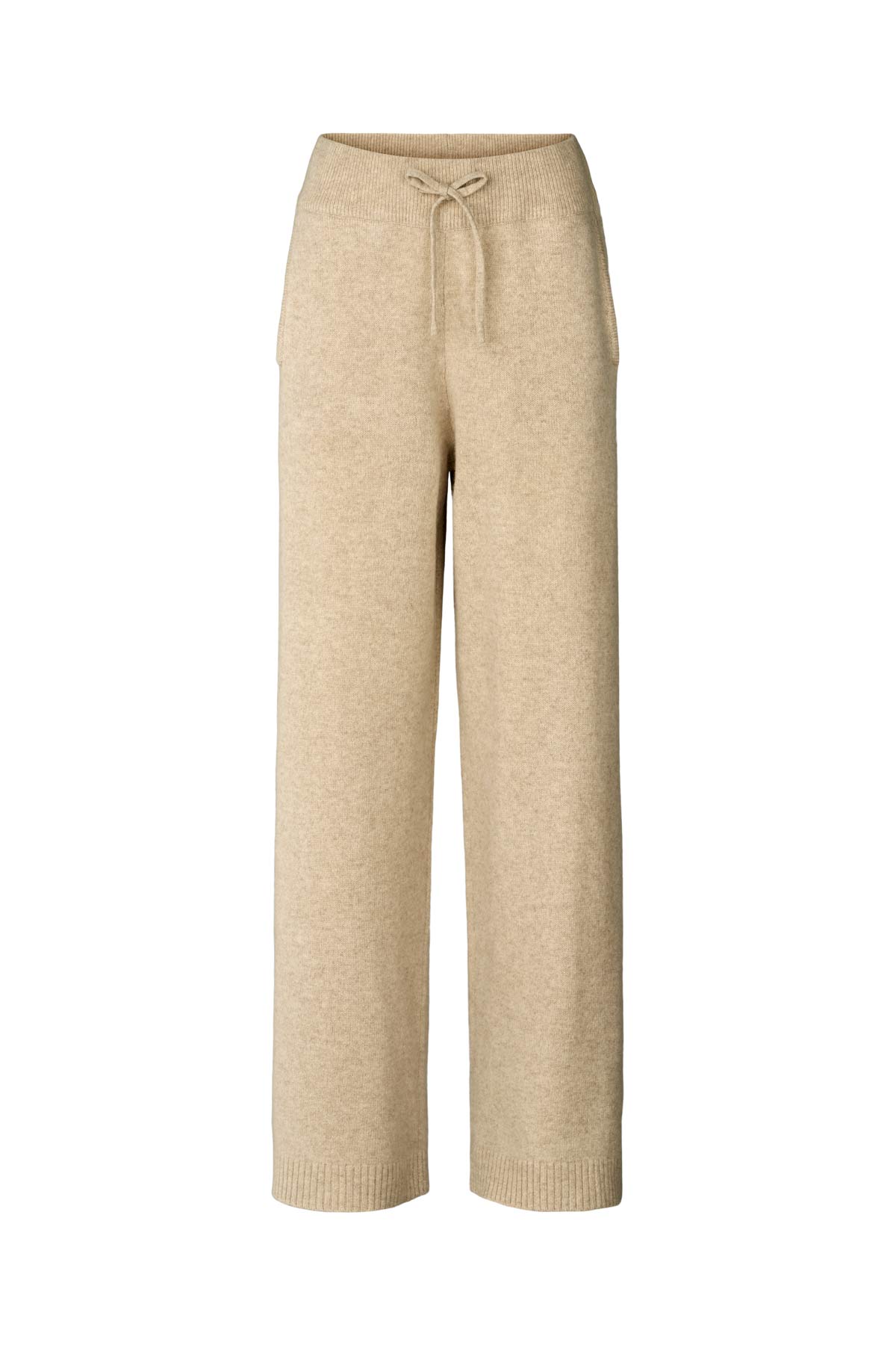 Dianne - Pure wool lounge pants I Oatmeal Oatmeal XS 8 - Rabens Saloner