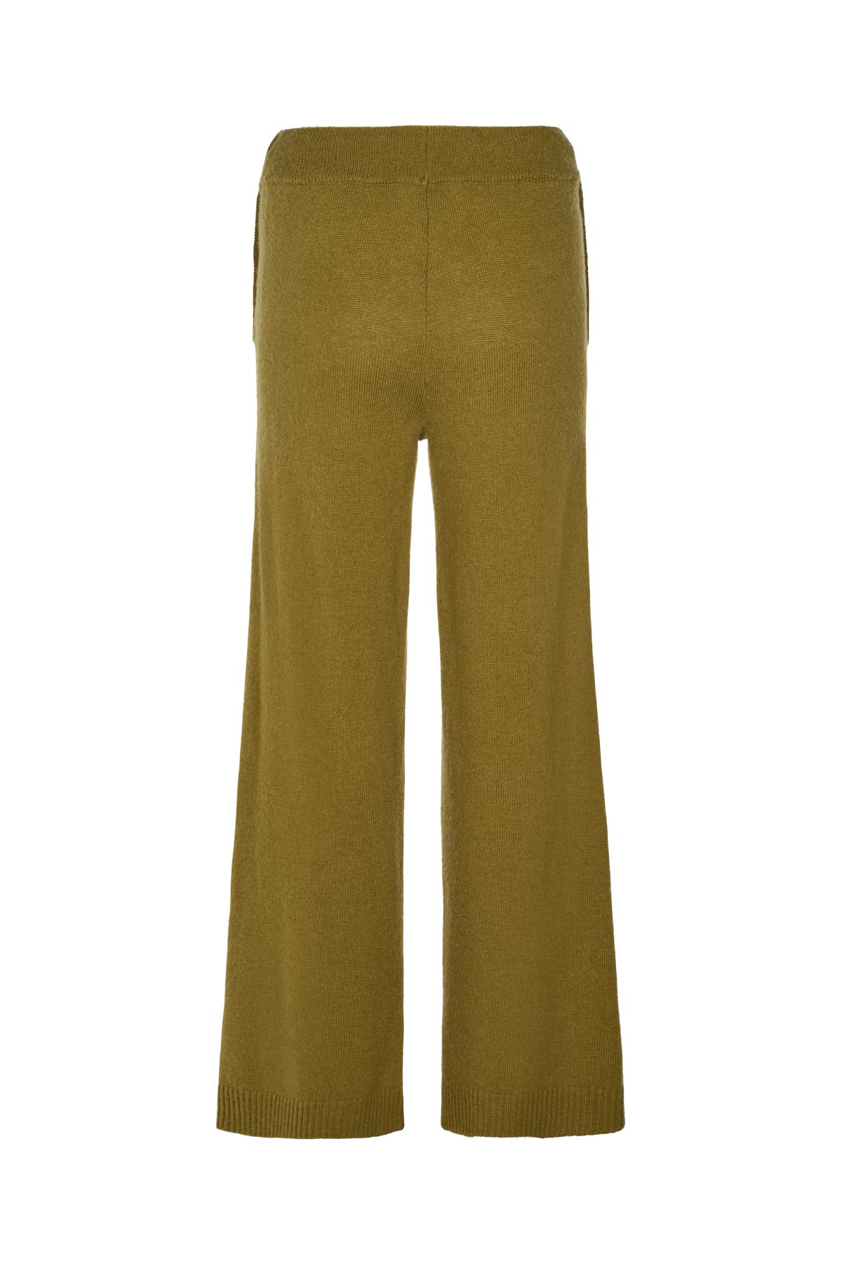 Dianne - Pure wool lounge pants I Fern green 2 - Rabens Saloner