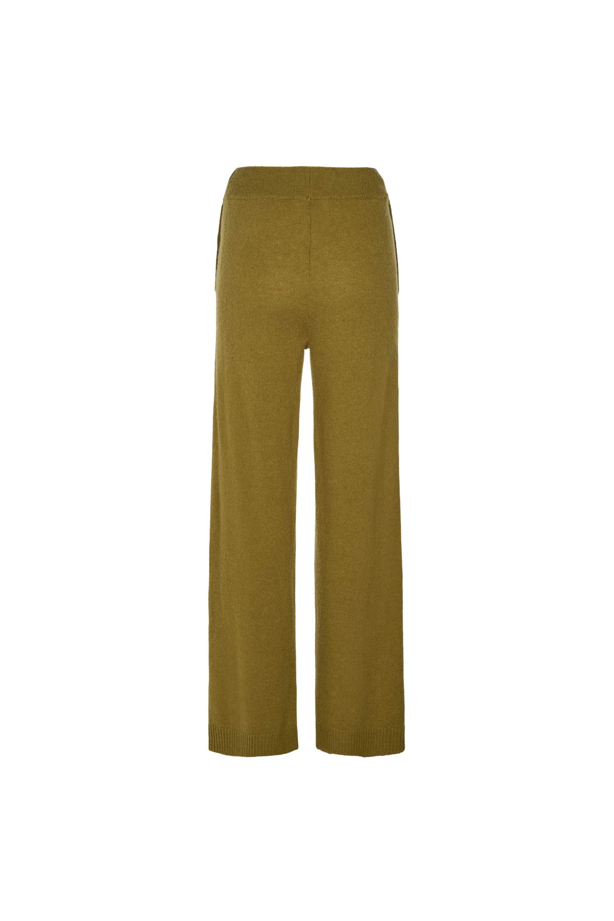 Dianne - Pure wool lounge pants I Fern green 2 - Rabens Saloner