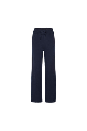 Dianne - Pure wool lounge pants I Navy Navy XS 1 - Rabens Saloner