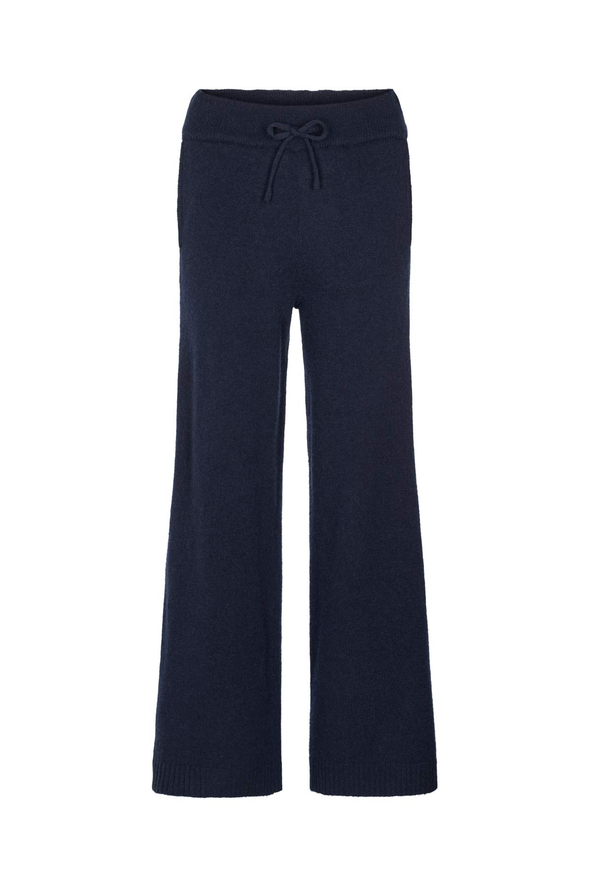 Dianne - Pure wool lounge pants I Navy Navy XS 2 - Rabens Saloner