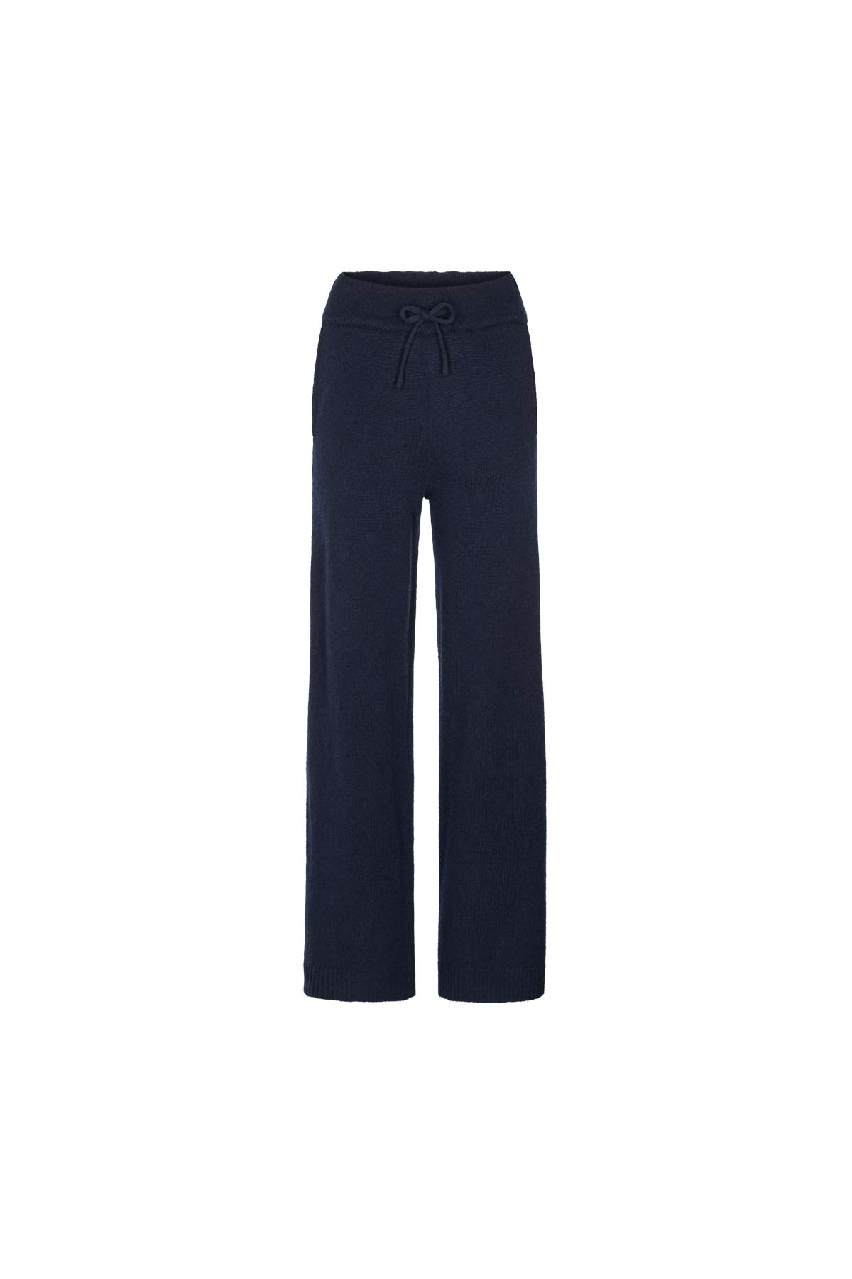 Dianne - Pure wool lounge pants I Navy Navy XS 1 - Rabens Saloner