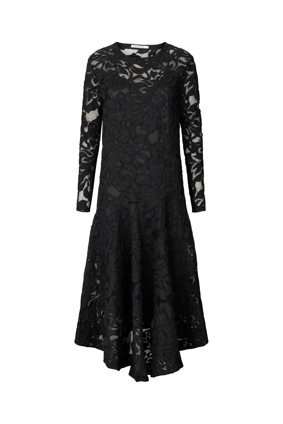 Enid - Orchid lace dress I Black Black XS 2 - Rabens Saloner