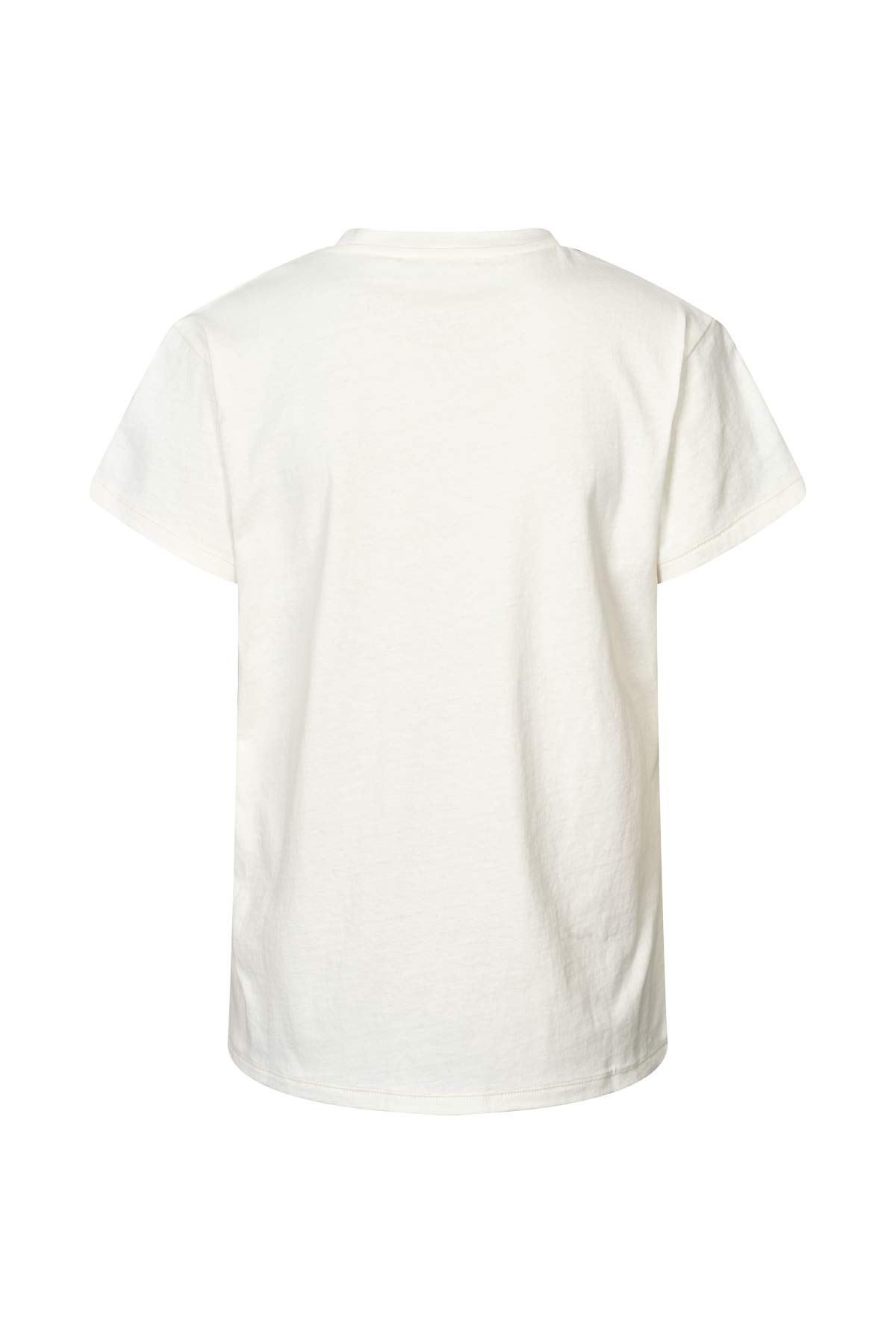 Ambla - Eclipsed print t-shirt I Chalk 4 - Rabens Saloner
