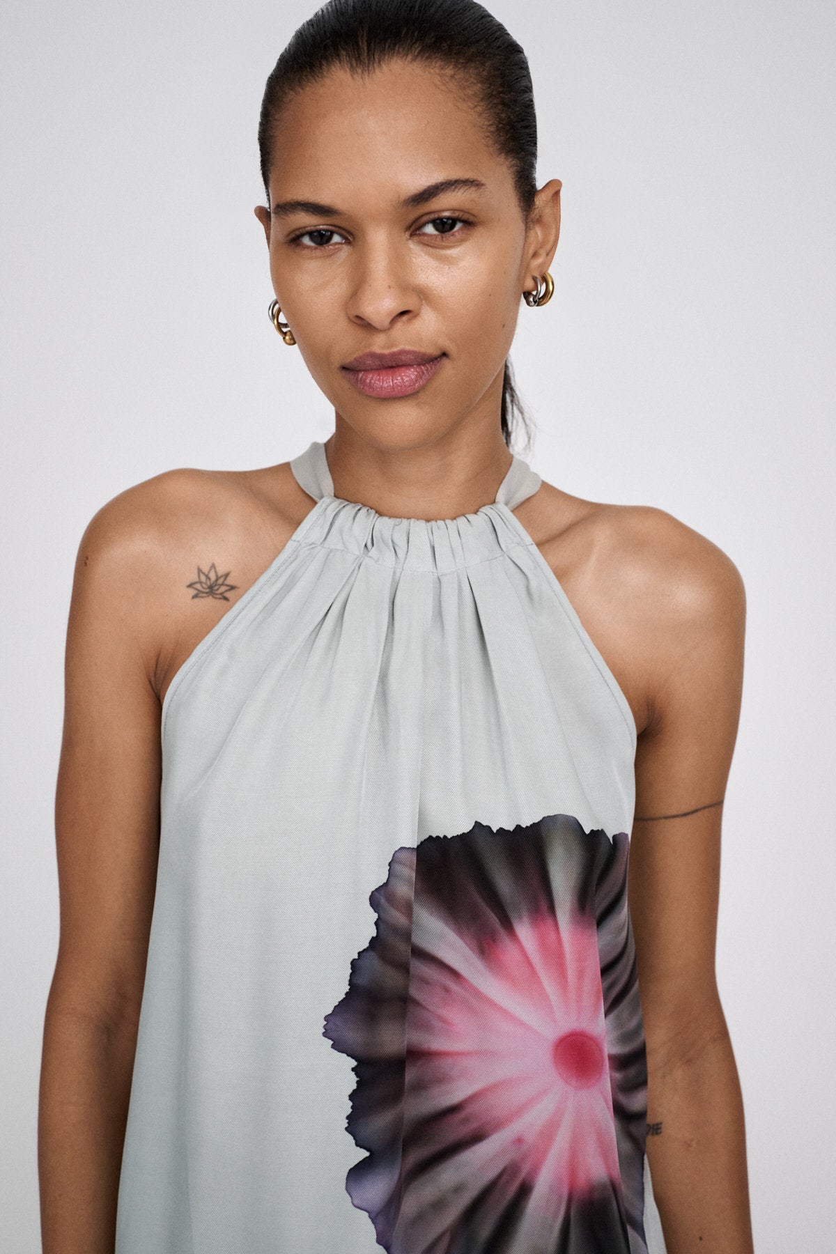 Dida - Bloom halter top I Hazelnut combo