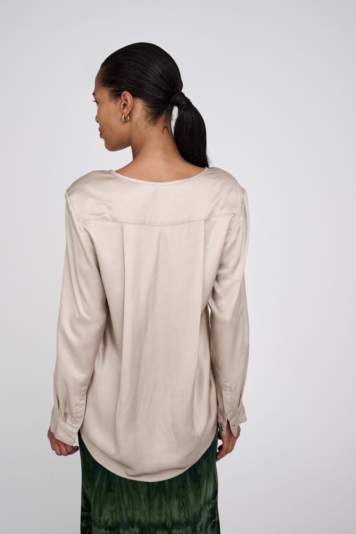 Ibi - Bloom blouse I Hazelnut combo 4 - Rabens Saloner