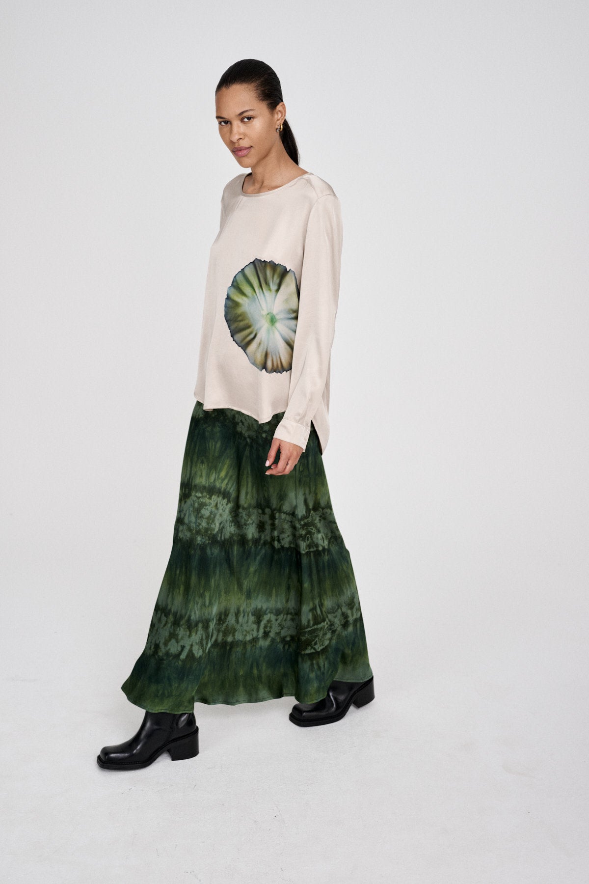 Ibi - Bloom blouse I Hazelnut combo 5 - Rabens Saloner