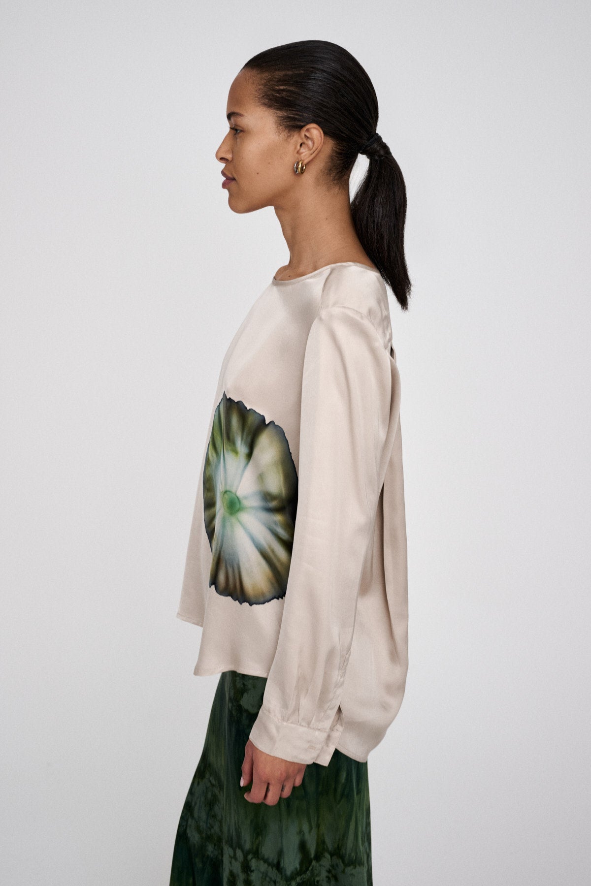 Ibi - Bloom blouse I Hazelnut combo 6 - Rabens Saloner