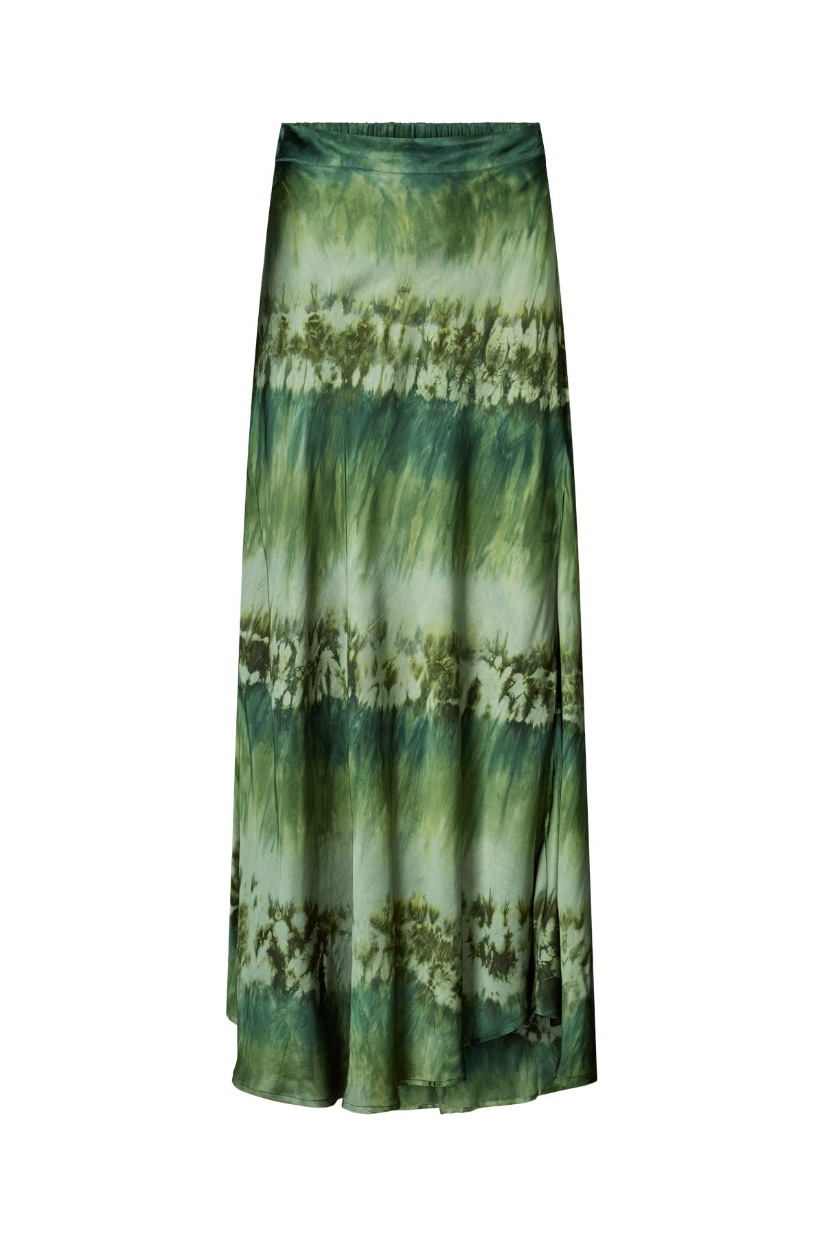 Willie - Arizona long A-line skirt I Bottle green combo Bottle green combo XS 2 - Rabens Saloner