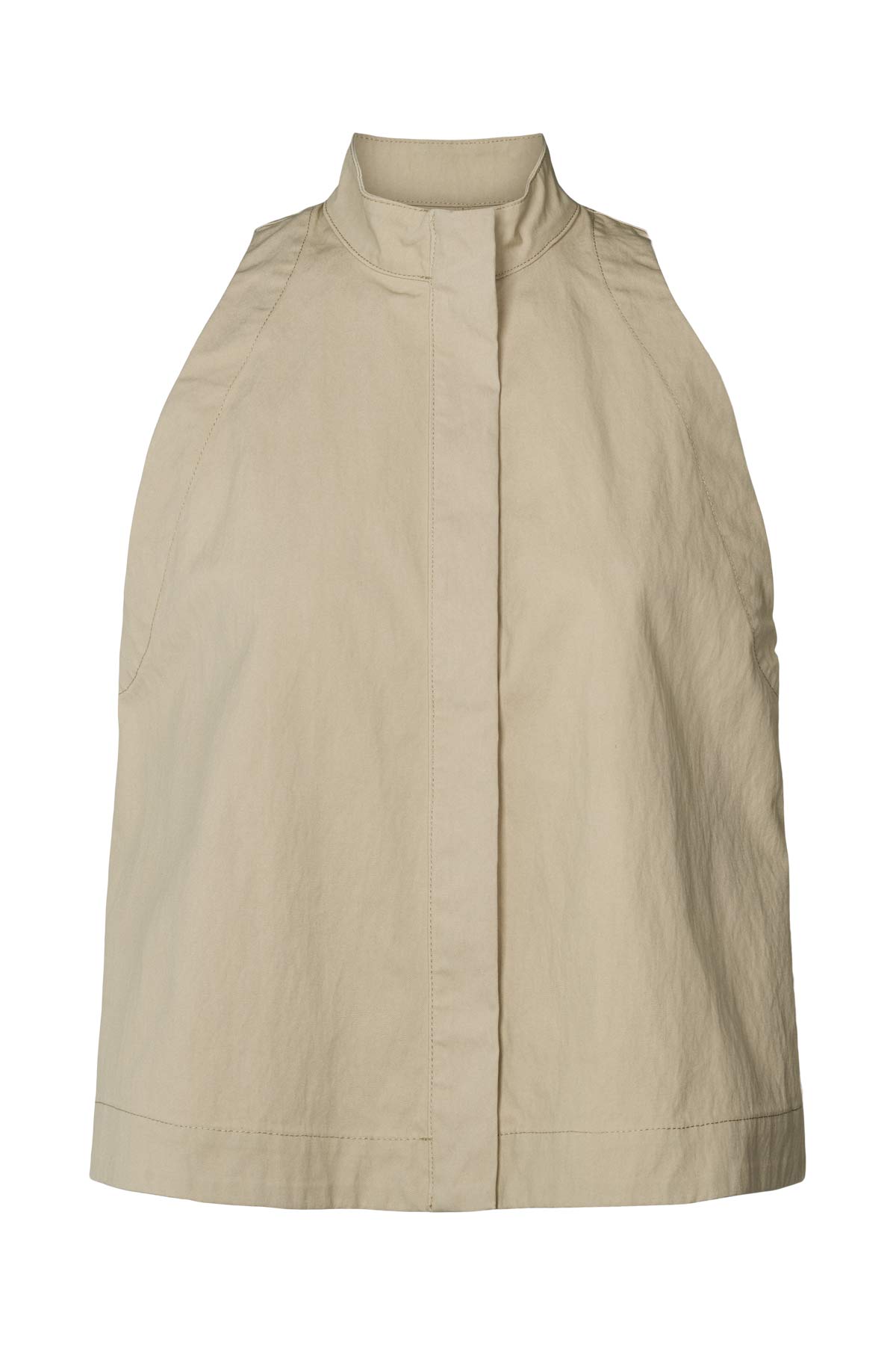 Kaley - Utility halter top I Sand Sand XS 5 - Rabens Saloner