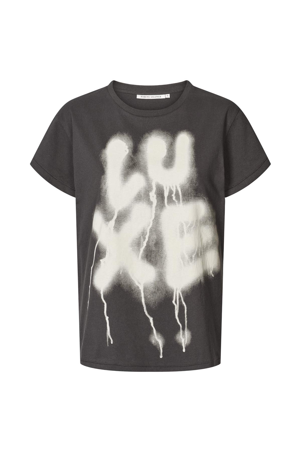 Ambla - Luxe t-shirt I Faded black Faded black XS 1 - Rabens Saloner
