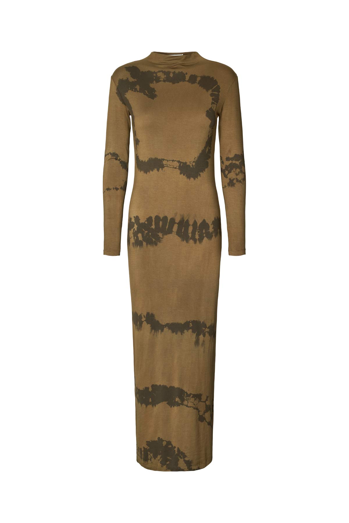 Lykka - Cosmic long jersey dress I Timber combo Timber combo XS 1 - Rabens Saloner