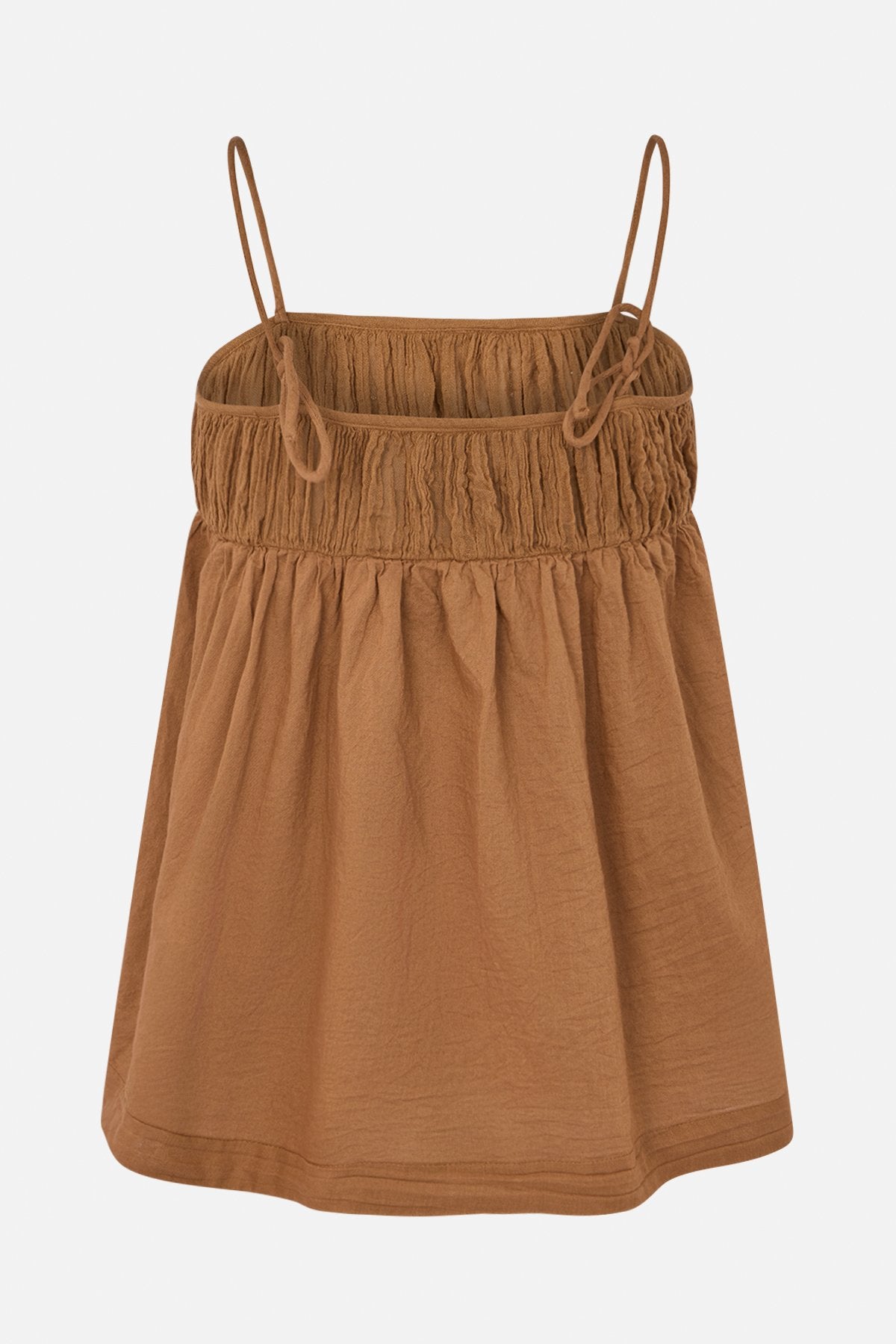 Dortie - Cotton angel string top I Chestnut 2 - Rabens Saloner