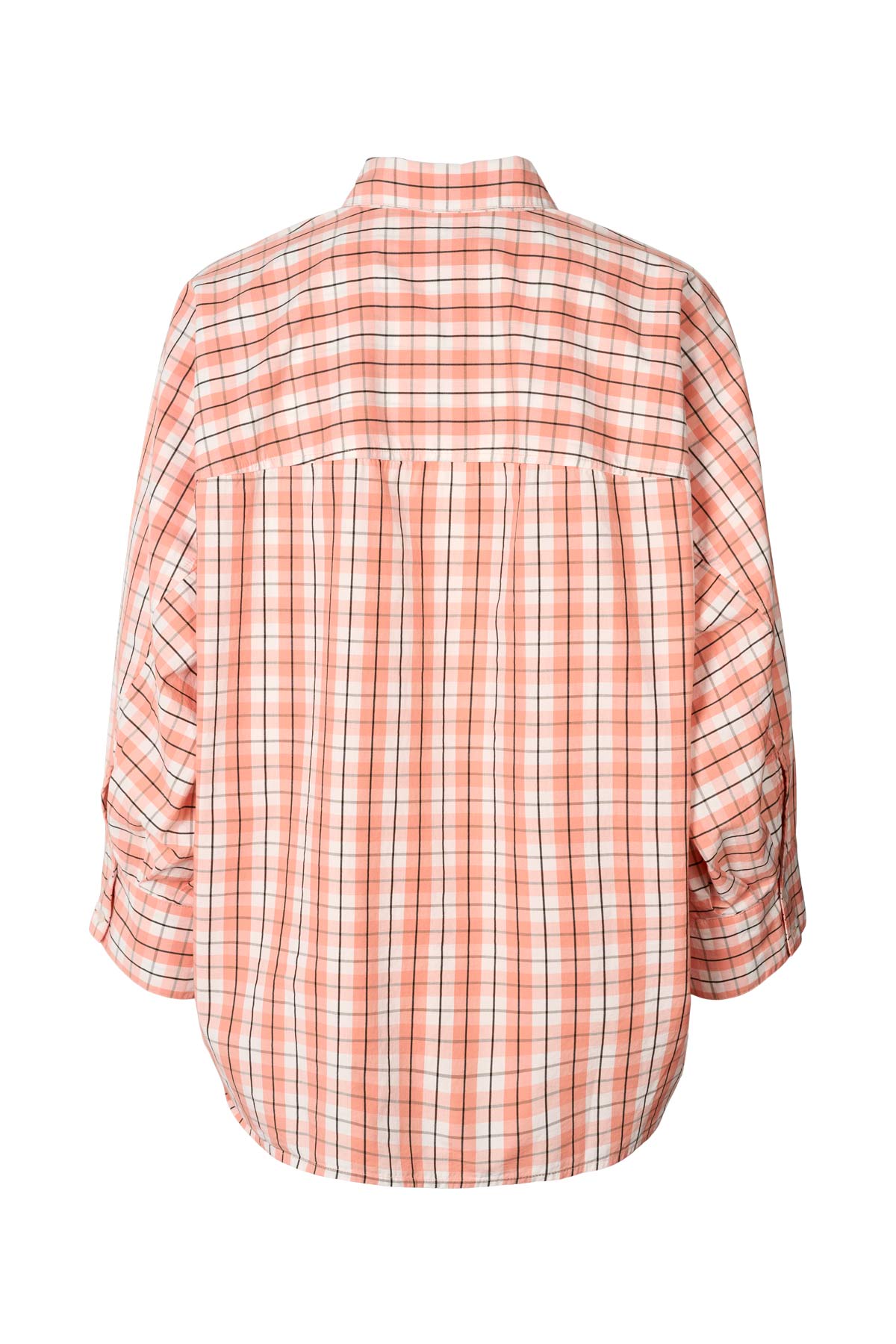 Chloe - Shirt check full shirt I Mandarin check 5 - Rabens Saloner