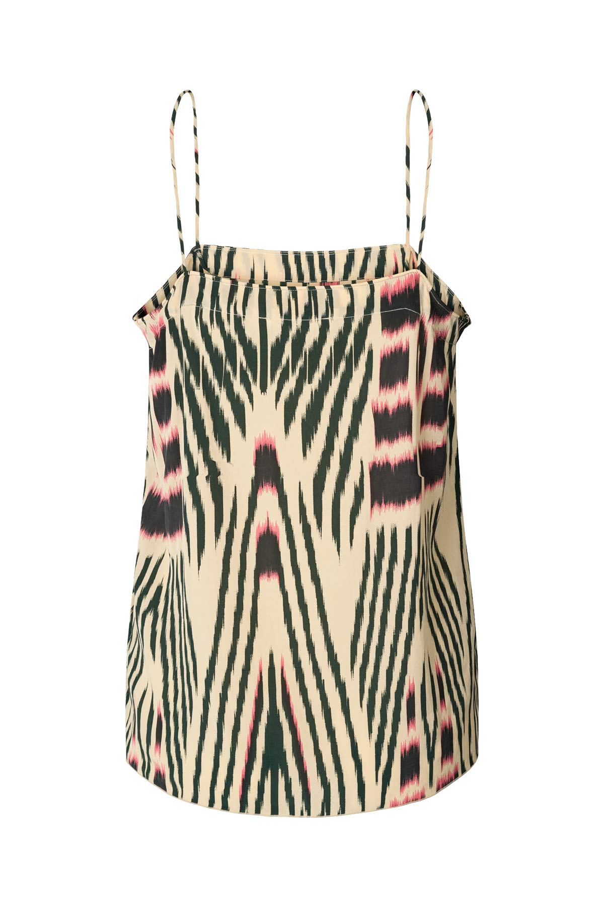 Karis - Ikat camisole I Forest pink sand 6 - Rabens Saloner