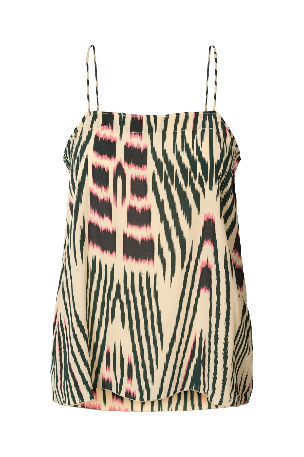 Karis - Ikat camisole I Forest pink sand Forest pink sand XS 5 - Rabens Saloner