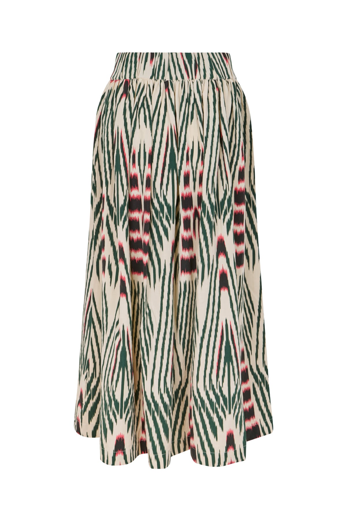 Almas - Ikat full skirt I Forest pink sand Forest pink sand XS 2 - Rabens Saloner