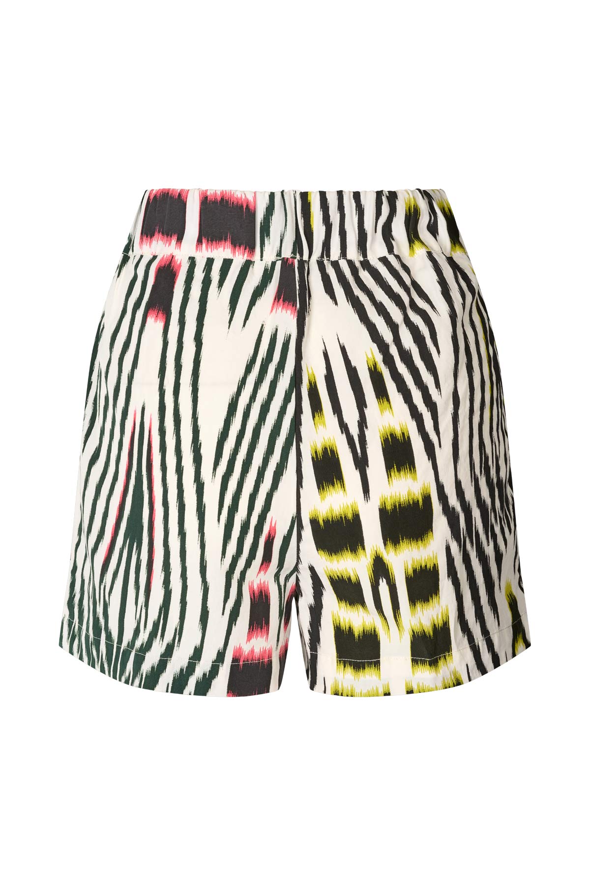 Lania - Ikat combo shorts I Citrus black ivory & pink combo 2 - Rabens Saloner