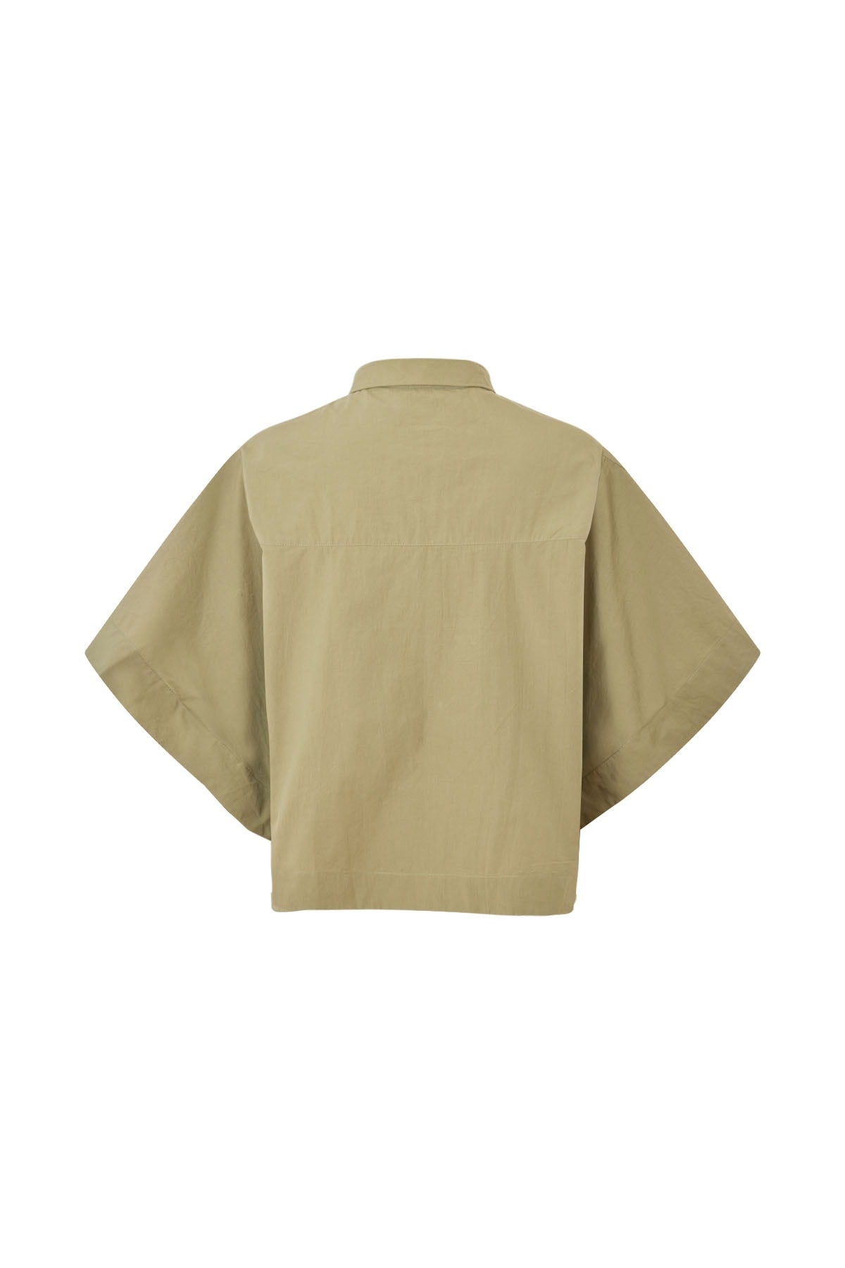 Berte - Poplin curved hem shirt I Vertiver 2 - Rabens Saloner